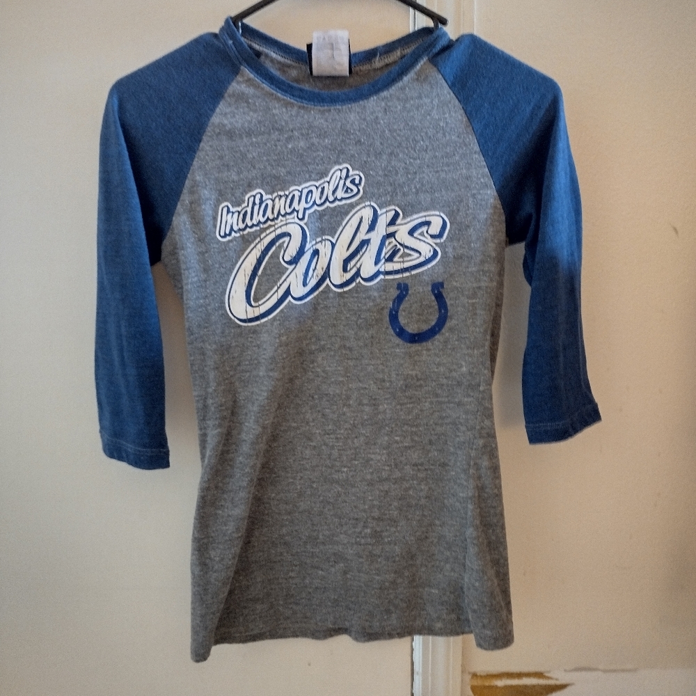 Indianapolis Colts baseball style tee